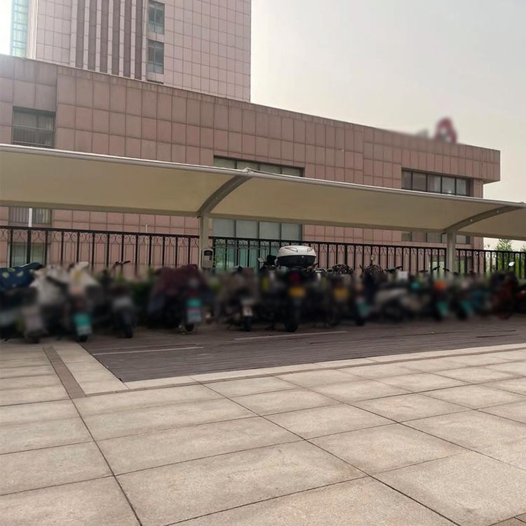 平原县膜结构电动车棚